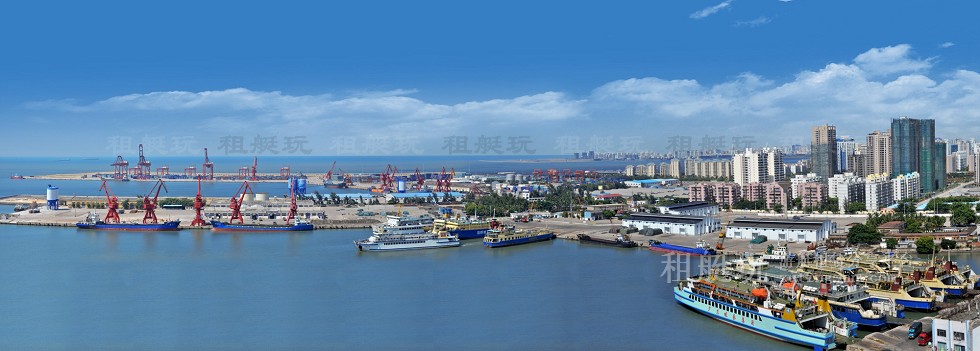 新埠島國際游艇碼頭→白沙門公園→世紀大橋→萬綠園→秀英港→西海岸會展中心 新埠島國際游艇碼頭→白沙門公園→世紀大橋→萬綠園→秀英港→西海岸會展中心